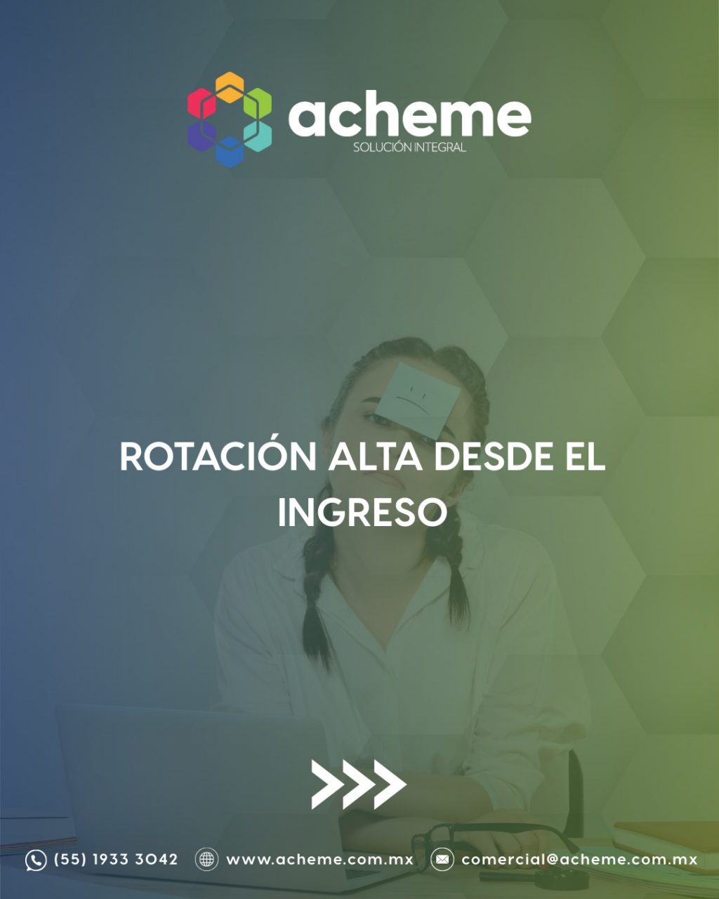 Instagram post from acheme.solucionintegral. This post is in position 2.