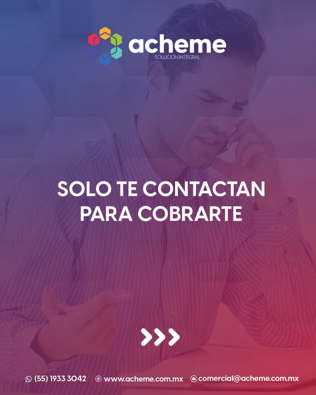 Instagram post from acheme.solucionintegral. This post is in position 2.