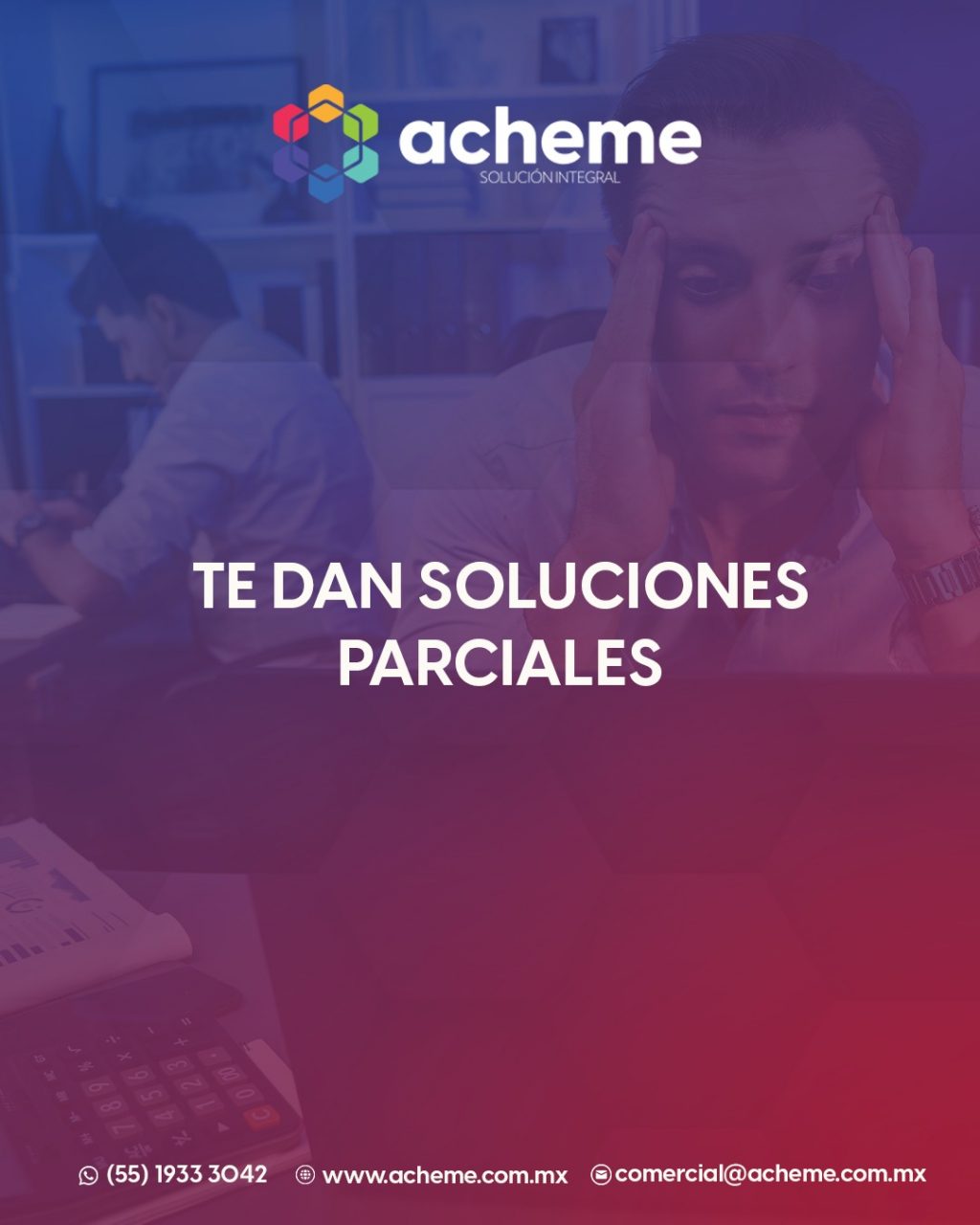 Instagram post from acheme.solucionintegral. This post is in position 3.